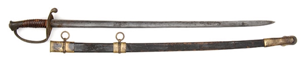 UNMARKED DUFILHO-NEW ORLANS FOOT OFFICERS SWORD                                                                                                                                                        