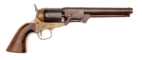 GRISWOLD REVOLVER SN 2457 W/ PROV                                                                                                                                                                       
