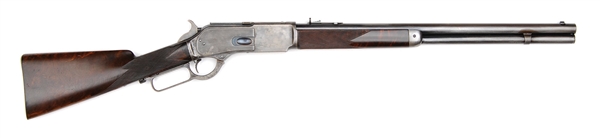 WIN 1876 DLX .50-95 SHORT RIFLE, SN 13854                                                                                                                                                               