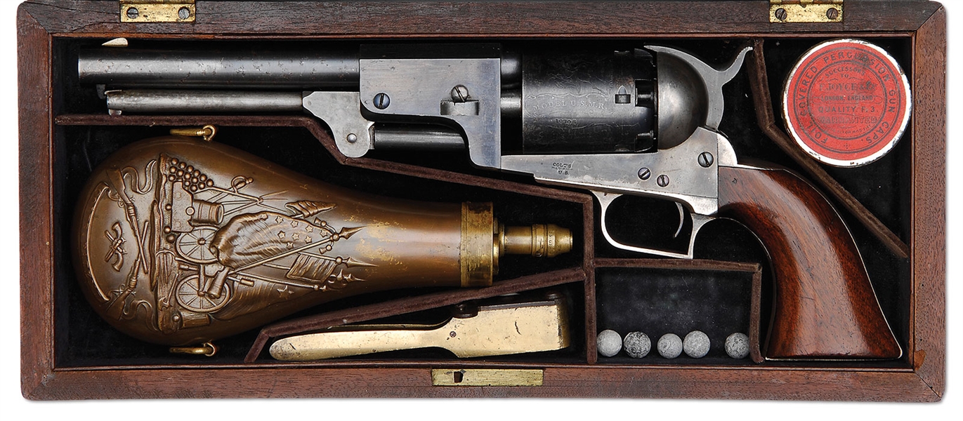 CASED COLT 2ND MO. DRAGOON, SN 10705                                                                                                                                                                    