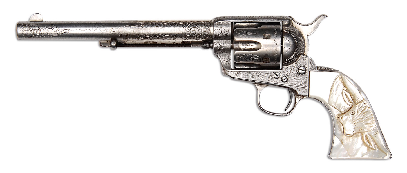 COLT FRONTIER SIX SHOOTER SN 82296                                                                                                                                                                      