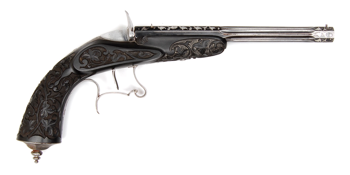 CASED CARON FLOBERT PARLOR PISTOL                                                                                                                                                                       