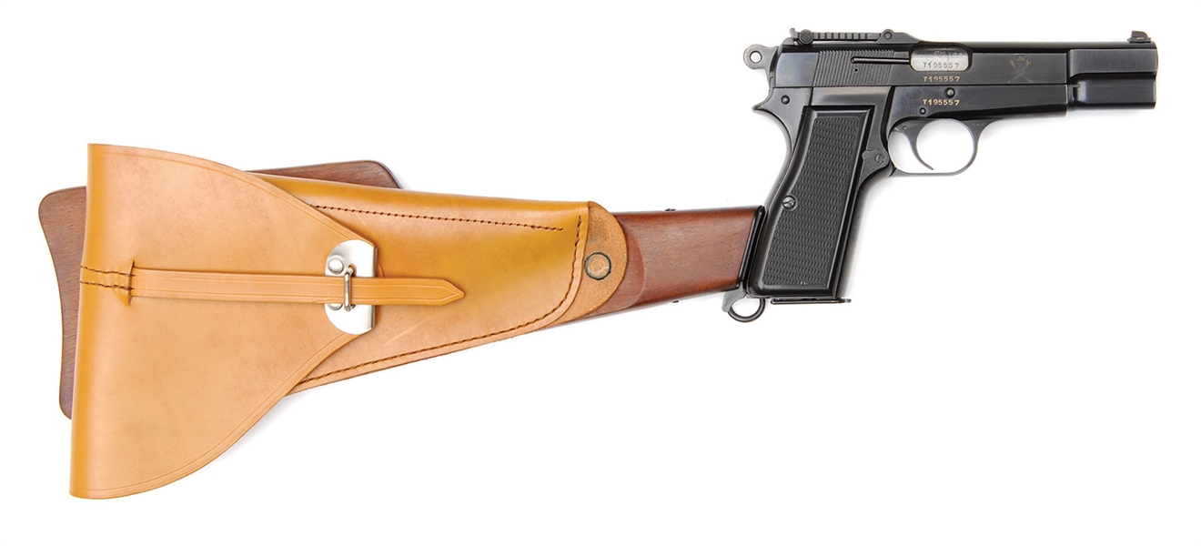 *BROWNING HI POWER SULTAN, SN T195557 OMAN 9MM                                                                                                                                                          