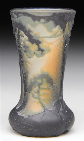 MULLER FRENCH CAMEO VASE                                                                                                                                                                                