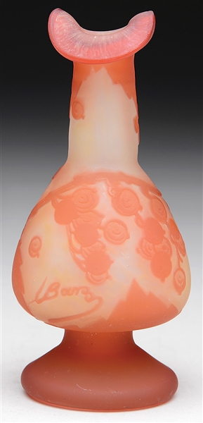 FRENCH CAMEO VASE                                                                                                                                                                                       