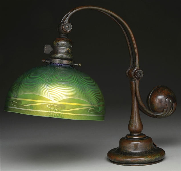 TIFFANY COUNTERBALANCE DESK LAMP                                                                                                                                                                        