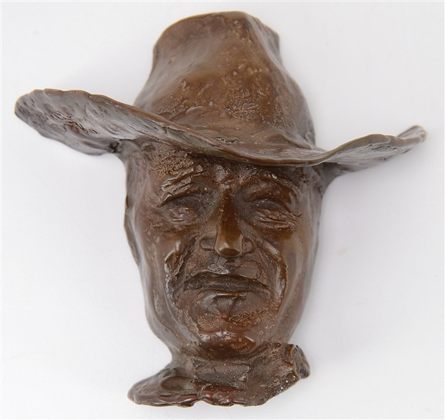 JOHN WAYNE BRONZE GOODACRE                                                                                                                                                                              