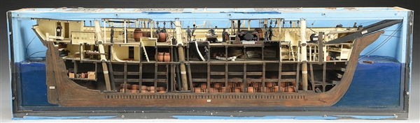 WHALING SHIP CROSS SECTION                                                                                                                                                                              