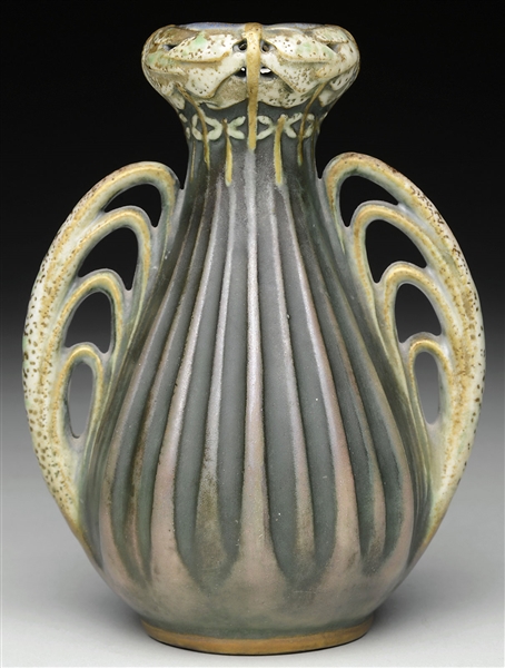 TURN TEPLITZ VASE BY PAUL DACHSEL                                                                                                                                                                       