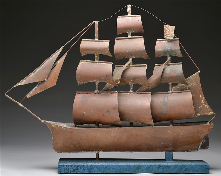 SHIP WEATHERVANE                                                                                                                                                                                        