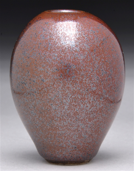 PERSIMMON GLAZED VASE                                                                                                                                                                                   