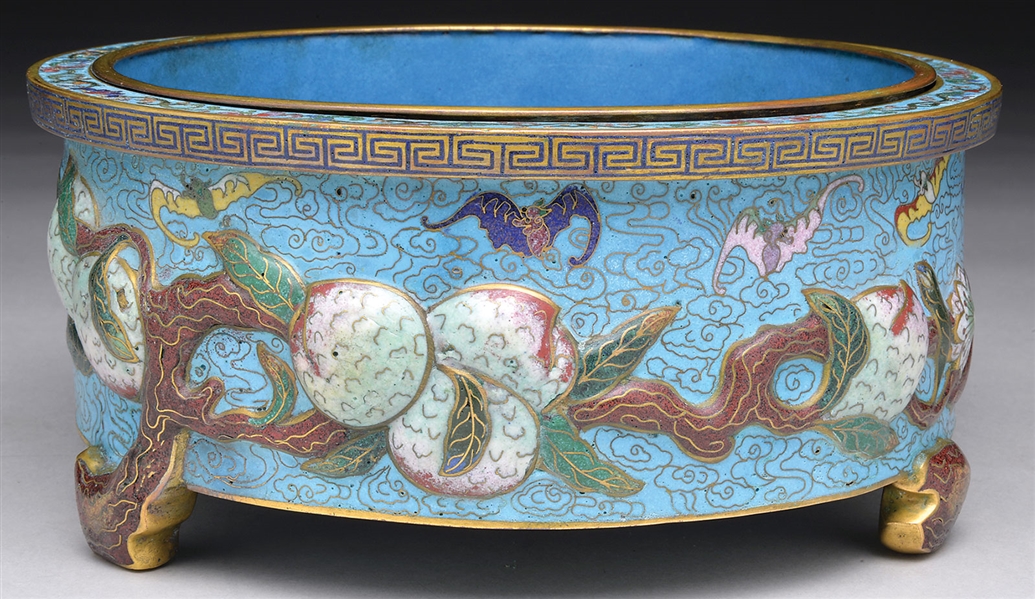 CLOISONNE BASIN                                                                                                                                                                                         