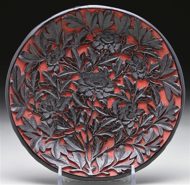 CINNABAR PLATE                                                                                                                                                                                          