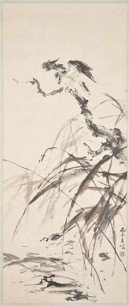 HANGING SCROLL OF BIRDS, GAO FENGHANG                                                                                                                                                                   