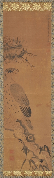 HANGING SCROLL, CHINA, 20TH CENTURY COPY OF QING DYNASTY PAINTER LI YIN.                                                                                                                                