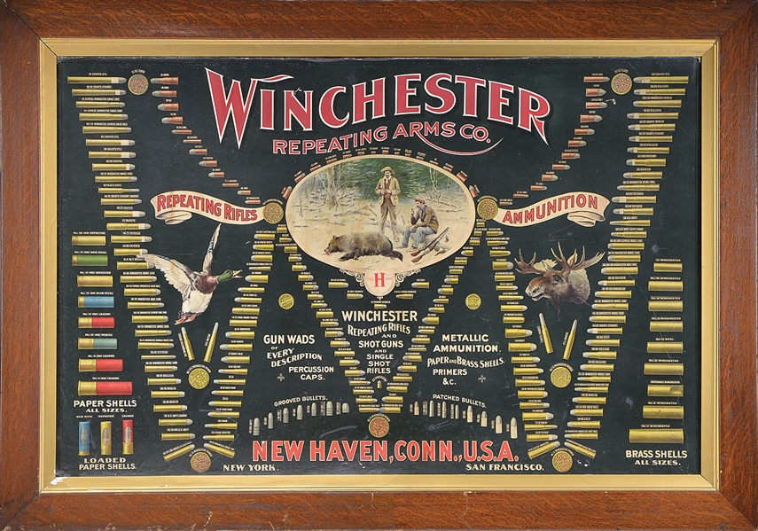 WINCHESTER BULLET BOARD ADVENT SIGN                                                                                                                                                                     