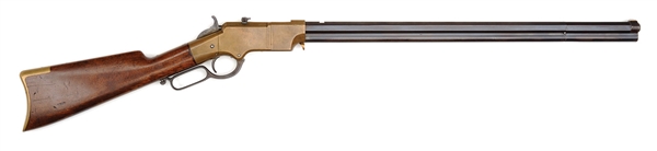 EARLY HENRY L/A RIFLE SN 655                                                                                                                                                                            