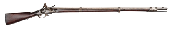 REV WAR MUSKET US MARKED FRENCH LOCK AM STOCKED                                                                                                                                                         