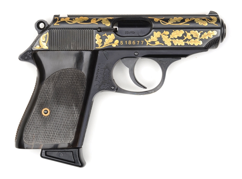 *WALTHER PPK-L CUSTOM 7.65MM SN 518677                                                                                                                                                                  