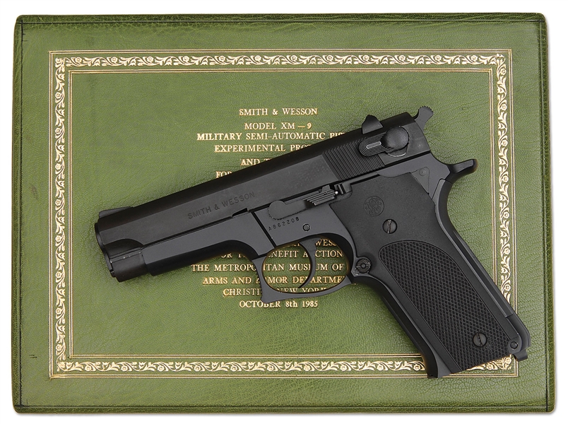 *S&W XM-9 TRIAL GUN W/CASE & PPW 9MM SN A 862208                                                                                                                                                        