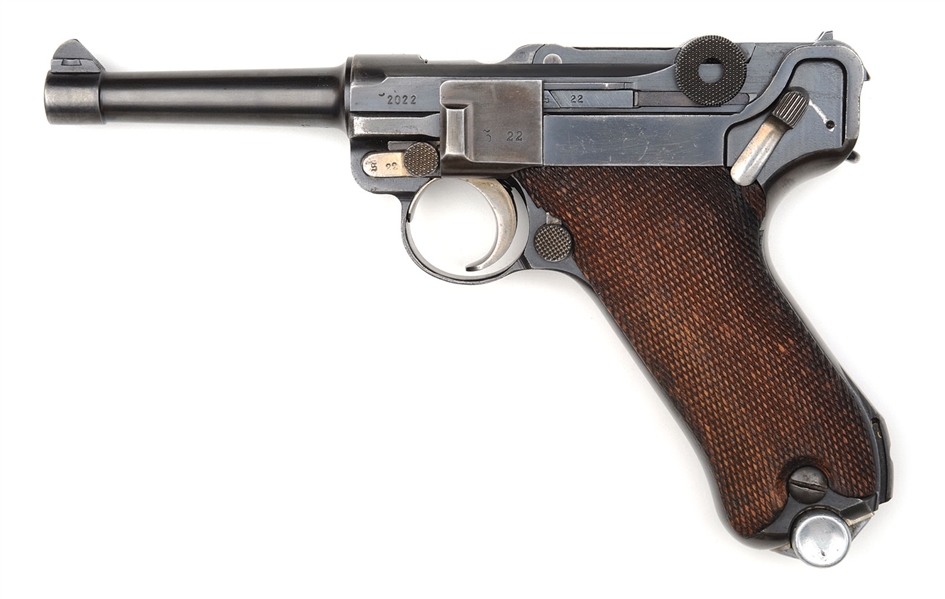 *MAUSER S/42 K DATE LUGER 9 MM SN 2022                                                                                                                                                                  