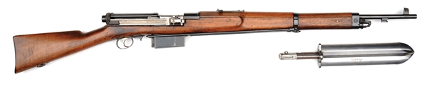*SIG 7.5MM MONDRAGON M1907 SL RIFLE, SN 2                                                                                                                                                               