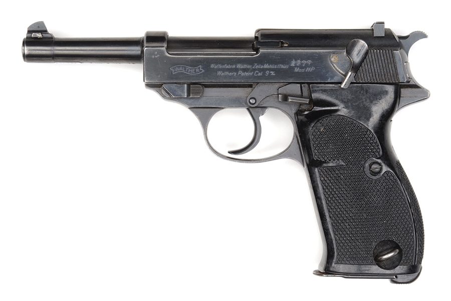 *WALTHER 9MM HP PISTOL, SN 2908                                                                                                                                                                         