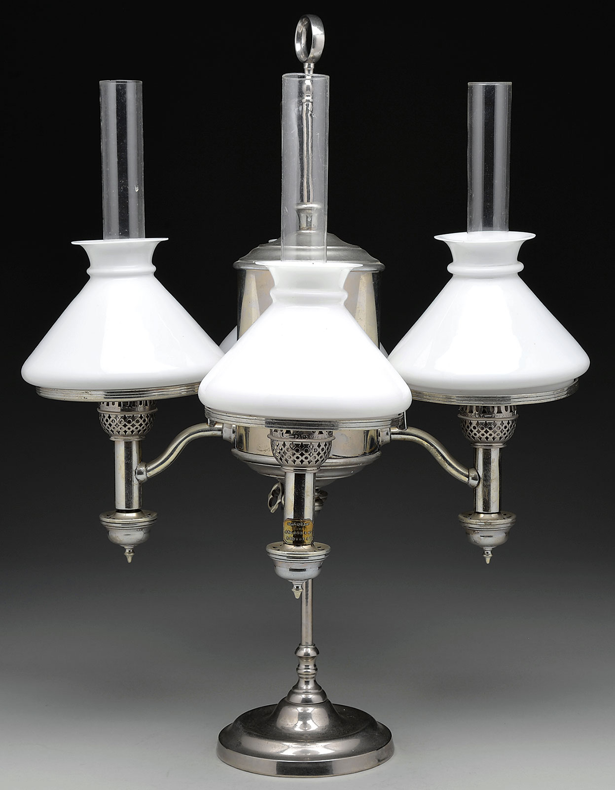Lot Detail - FOUR-ARM STUDENT LAMP