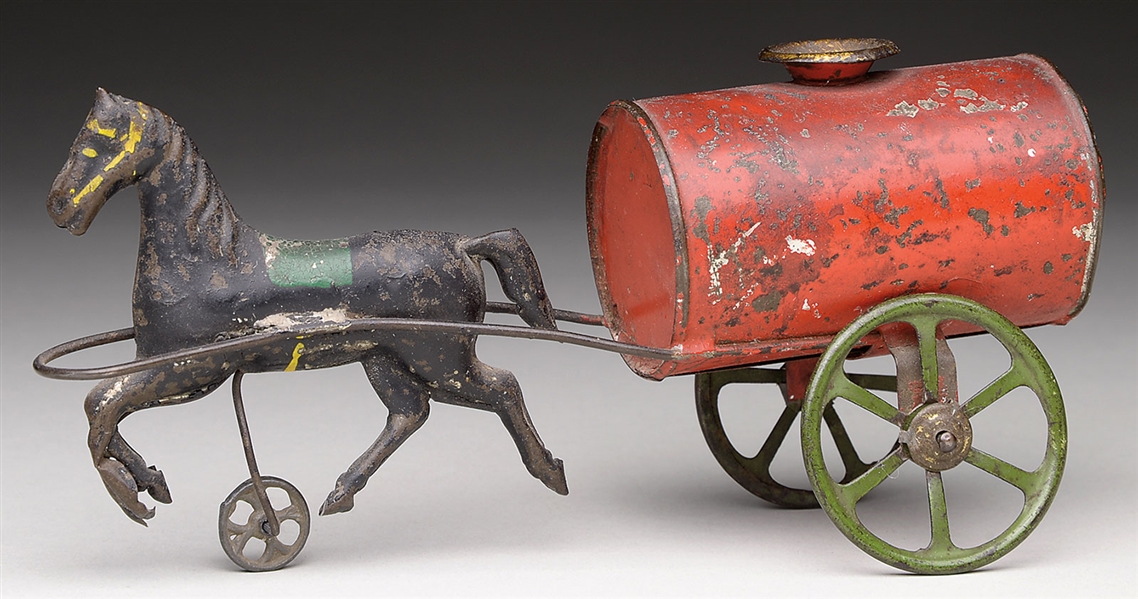 HORSE DRAWN WATER TANK TOY                                                                                                                                                                              