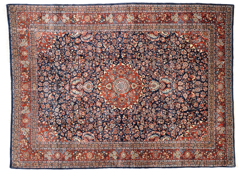 Kasvin Rug Lot Detail - KASVIN ORIENTAL CARPET