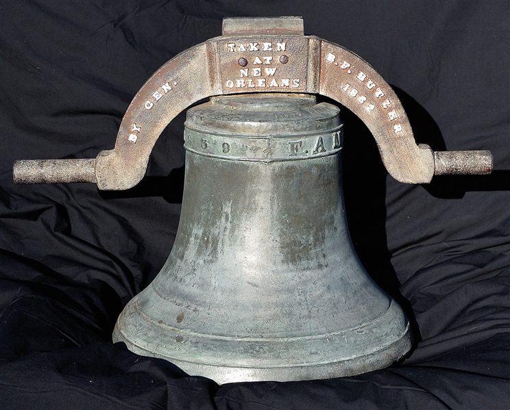 CONFEDERATE BELL CAPTURED IN NEW ORLEANS                                                                                                                                                                
