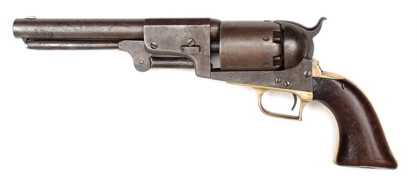 COLT 1ST MOD DRAGOON MATIALLY MARKED                                                                                                                                                                    