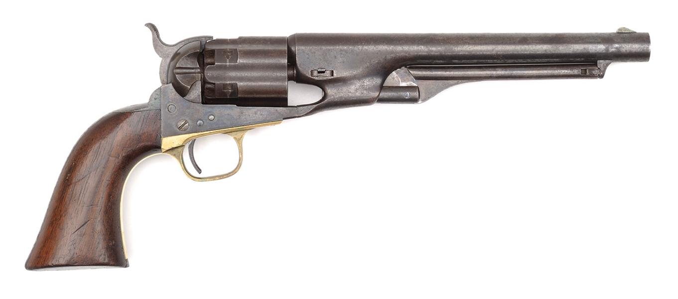 COLT 1860 ARMY FLUTED CYL SN 4762                                                                                                                                                                       