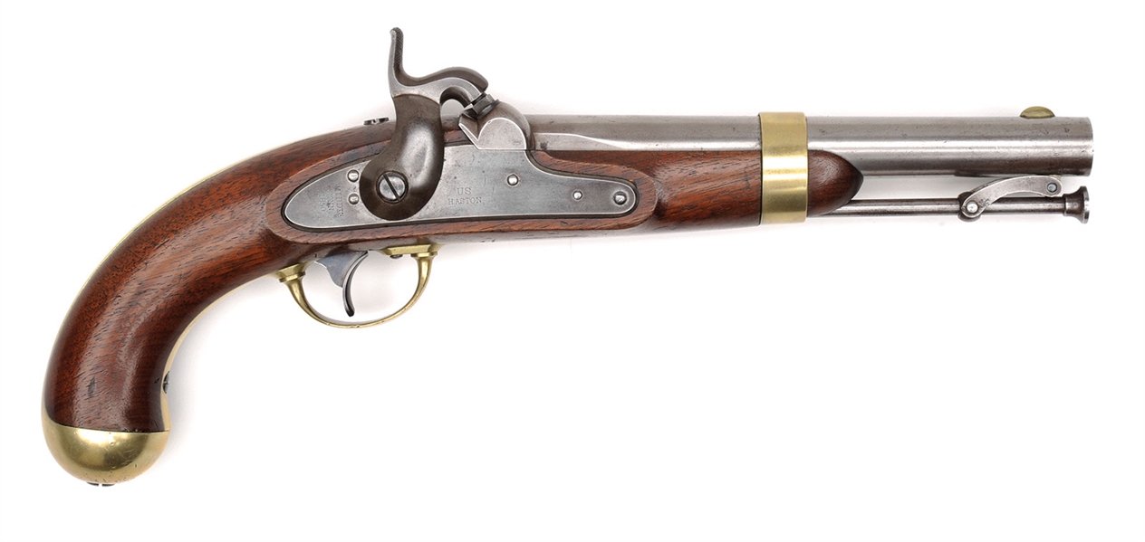 US MODEL 1842 H ASTON PISTOL                                                                                                                                                                            