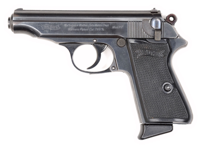 *WALTHER 7.65 MM PP PISTOL, SN 752971                                                                                                                                                                   