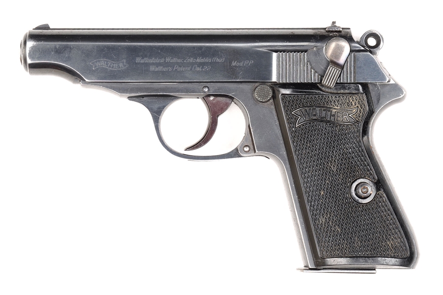 *WALTHER 0.22 PP PISTOL, SN 138625P                                                                                                                                                                     