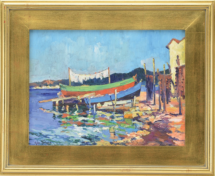 GEORGE TURLAND (GOOSEY) BOATS W/ LAUNDRY                                                                                                                                                                