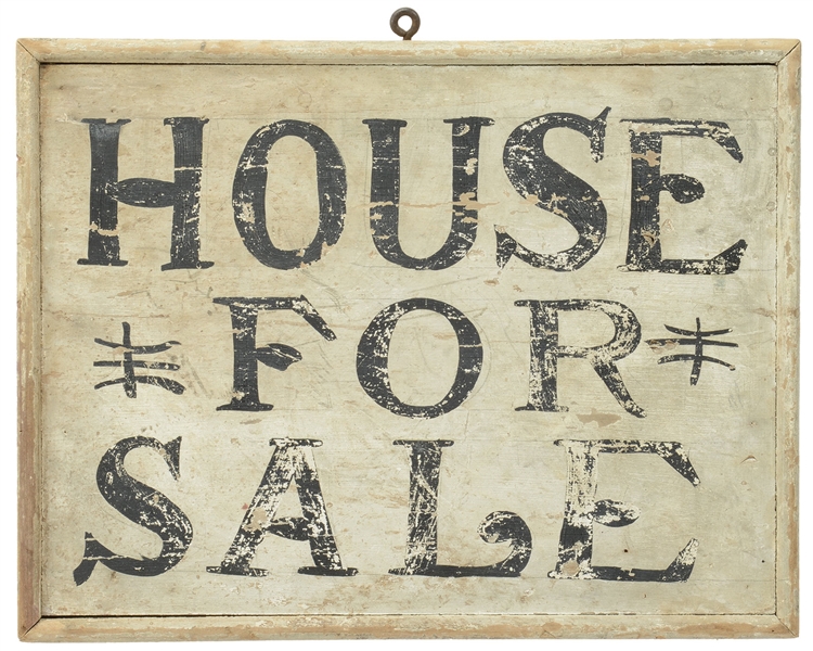 HOUSE FOR SALE SIGN                                                                                                                                                                                     