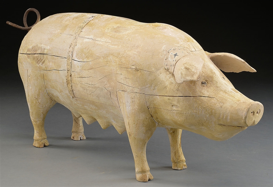 CARVED SOW TRADE SIGN                                                                                                                                                                                   