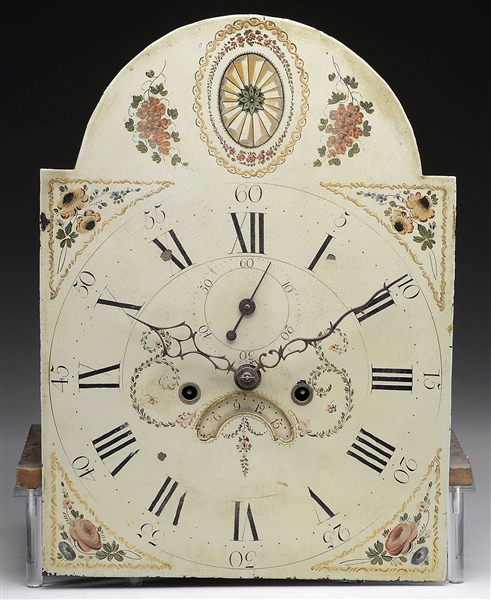 TALL CLOCK MOVEMENT AND DIAL ONLY                                                                                                                                                                       