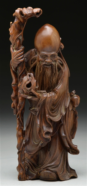 SHAO LAO WOOD CARVING                                                                                                                                                                                   
