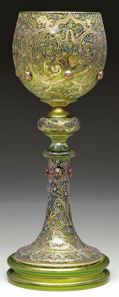 MOSER DECORATED CHALICE                                                                                                                                                                                 