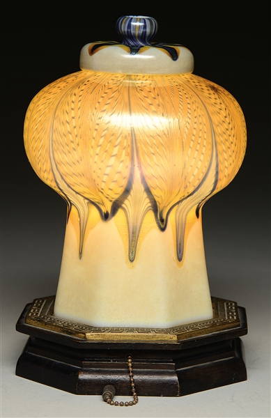 TIFFANY MOSQUE LAMP                                                                                                                                                                                     