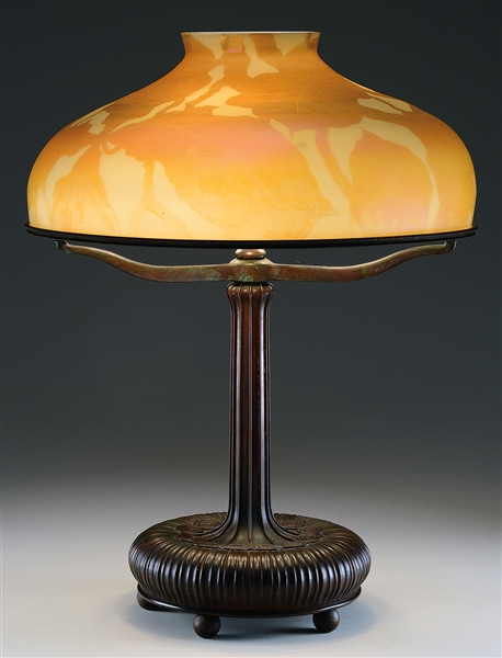 TIFFANY FAVRILE TABLE LAMP                                                                                                                                                                              