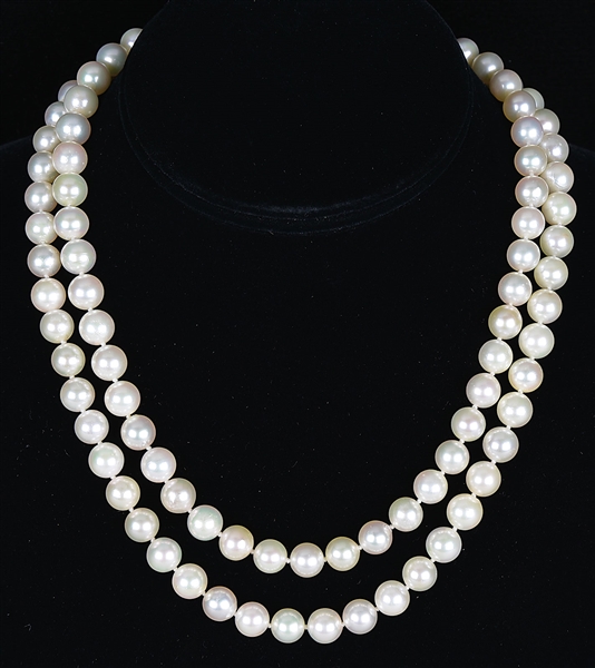 LADYS CULTURED PEARL NECKLACE                                                                                                                                                                          