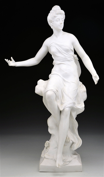 PARIAN FIGURE OF A WOMAN                                                                                                                                                                                