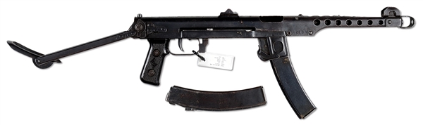 **RUSSIAN PPS-43 30 MAUSER SUB MACHINE GUN SN 619                                                                                                                                                       