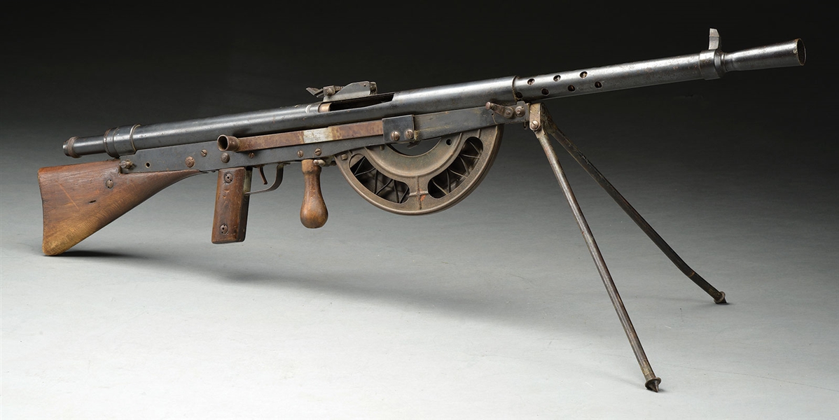 **FRENCH CHAUCHAT 1915 MACHINE GUN SN GSRG/34309                                                                                                                                                        