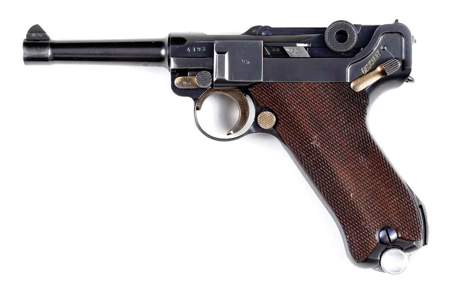 *MAUSER 1936 S/42 LUGER 9MM SN 4193                                                                                                                                                                     