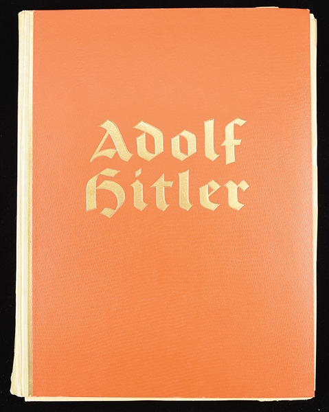 1936 LTD EDITION BOOK "ADOLPH HITLER"                                                                                                                                                                   